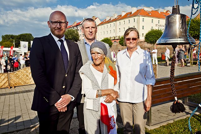 od lewej Marek Świderski, Stanisław Kuryłło, Maria Towiańska-Michalska, Lidia Epp